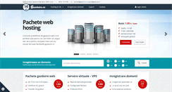 Desktop Screenshot of gazduire.ro